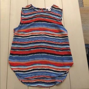 Colorful stripe top